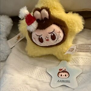 THE MONSTERS Classic Series-Sparkly Plush Pendant (Labubu)